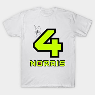 Lando Norris Signature Design T-Shirt